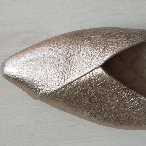 Birdies The Swan Flats Shoes Gold US 7.5 - Picture 8 of 14